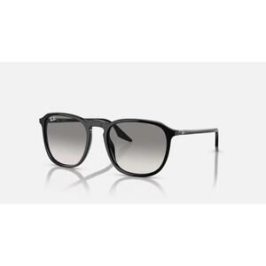 Ray-Ban Black Square Sunglasses with Gradient Lenses